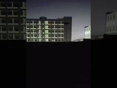 Todo en uno luz solar para jardines LED de césped luces de almohadilla con batería de litio