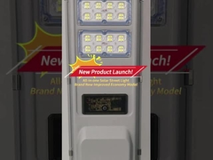 96 Luces Solares de Calle con Fuente de Luz Todo en Uno para Áreas Remotas y Subdesarrolladas