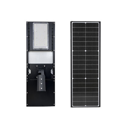 50w sensor del cuerpo humano LED luz solar de la calle con carcasa de aluminio de fundición a presión