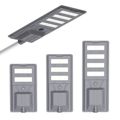 150w comercial de energía solar luces de calle con sensores nocturnos de aluminio fundido a presión