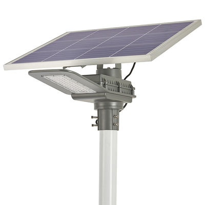 Iluminación solar de calle LED integrada de 40w con panel solar de silicio policristalino