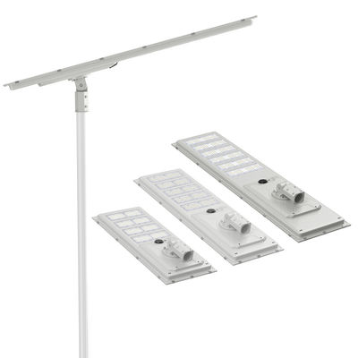 Luces solares de calle impermeables IP65 todo en uno con sensor de movimiento y montaje en poste opcional
