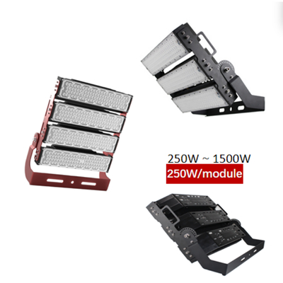 Luzes de mástil alto 200w ~ 1500w Luz de inundación LED Solución de iluminación exterior
