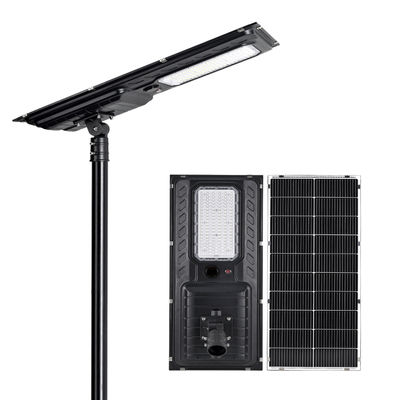 IP65 180lm/W todo en uno farola solar 200W 300W 400W para caminos de aldea