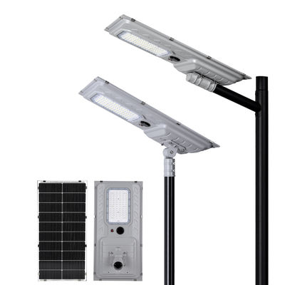 Farola LED solar económica de 180 LM/W con sensor de movimiento para iluminación de carreteras rurales